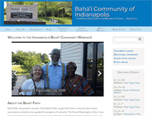 Tablet Screenshot of indybahai.org